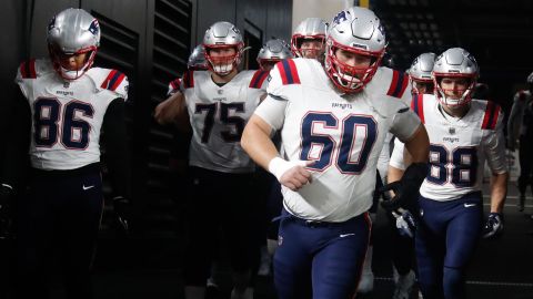 New England Patriots center David Andrews