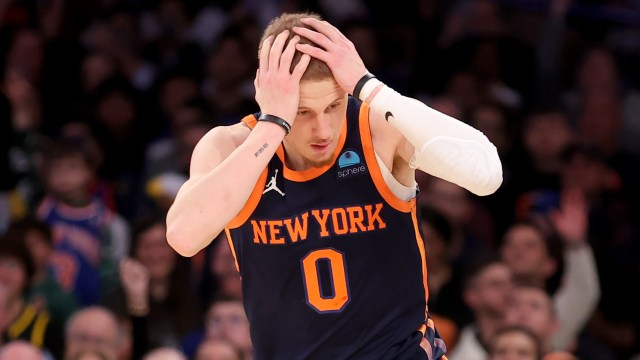 New York Knicks guard Donte DiVincenzo