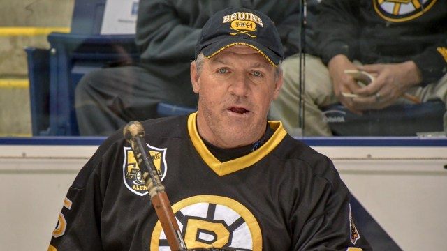 NESN Boston Bruins color analyst Andy Brickley
