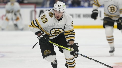 Boston Bruins winger Brad Marchand
