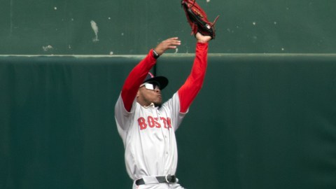 Boston Red Sox outfielder Ceddanne Rafaela