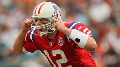 Former NFL quarterback Tom Brady
