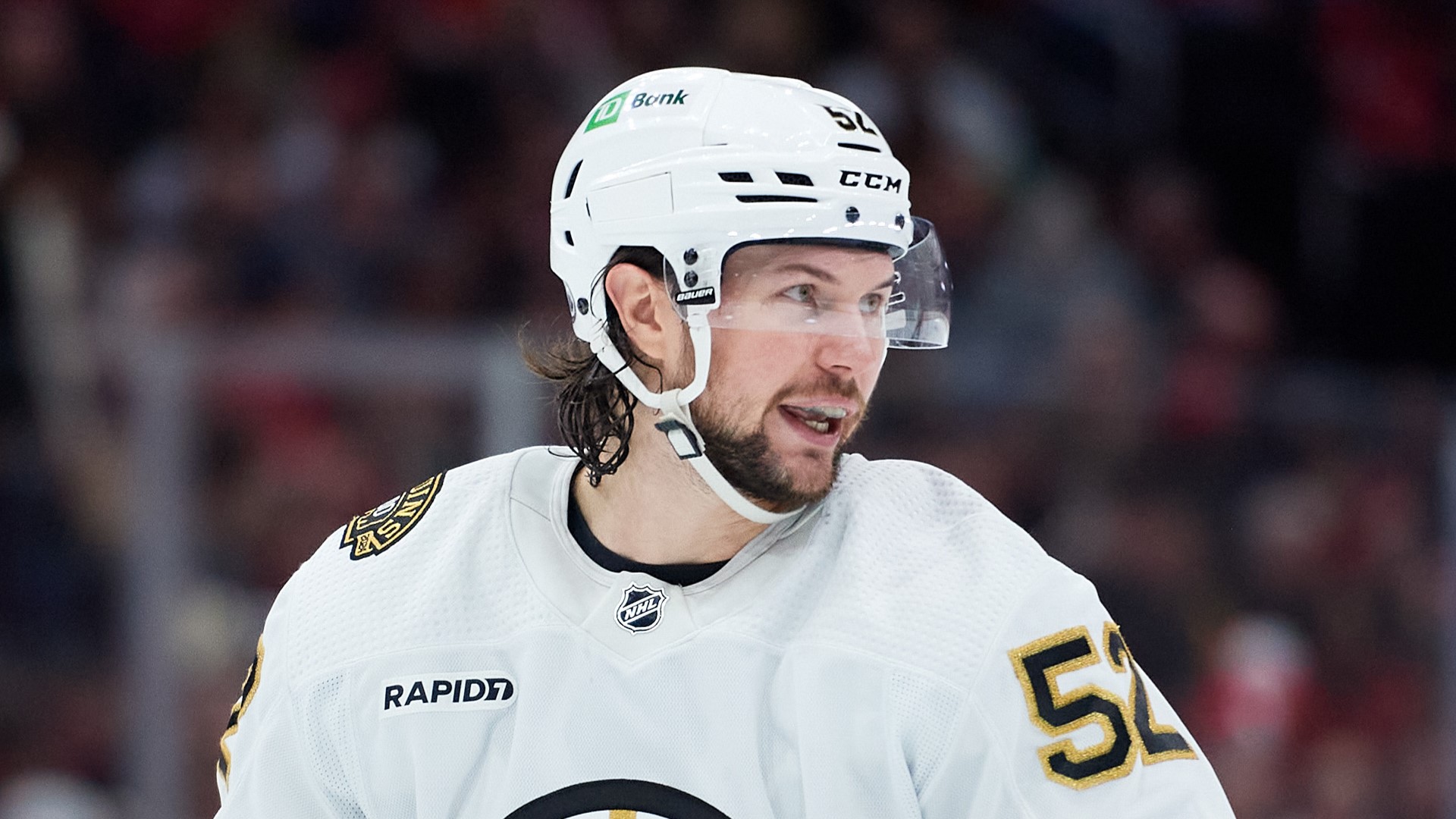 Bruins' Jim Montgomery Updates Andrew Peeke's Game 3 Status