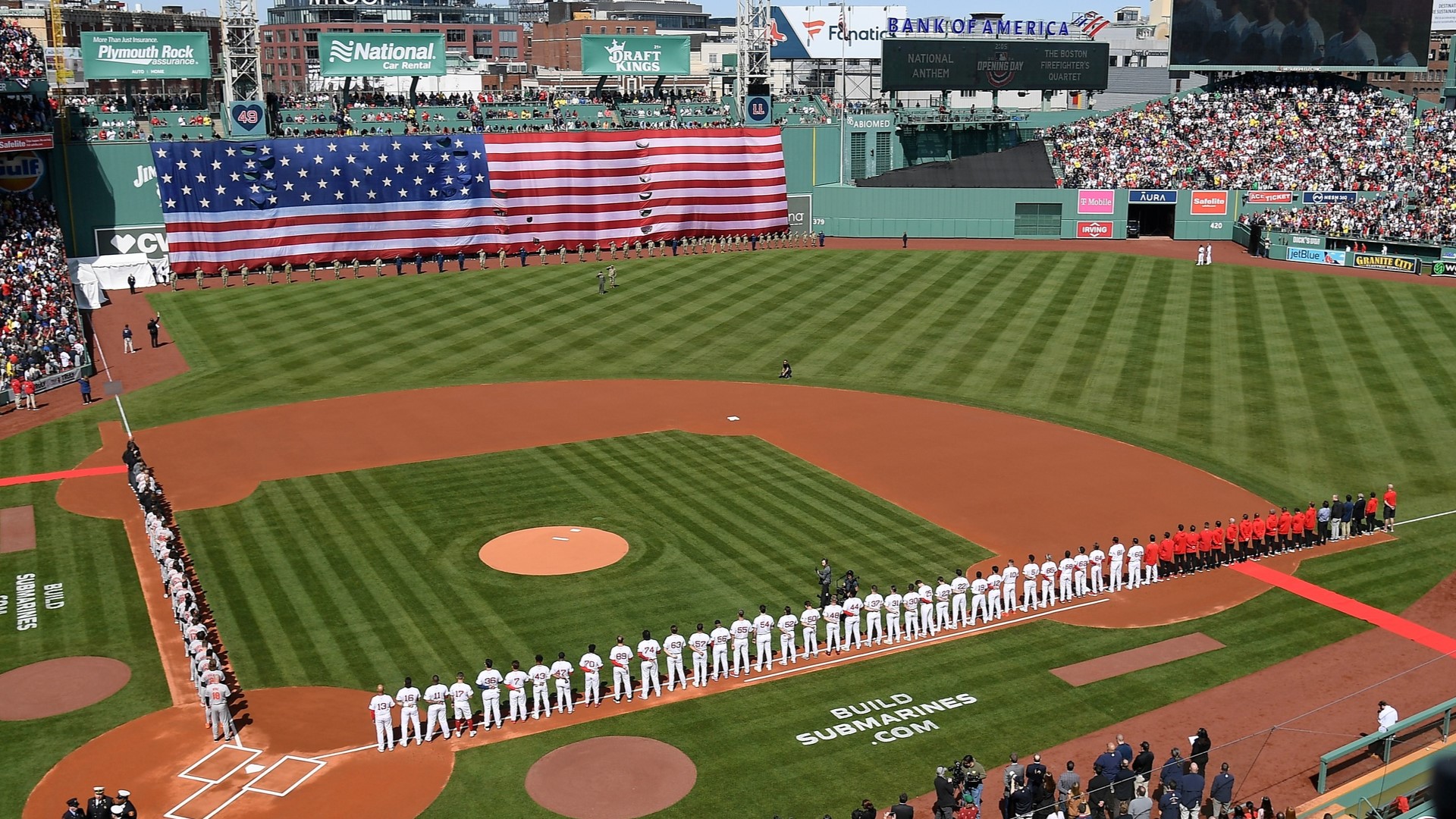 Ultimate Red Sox Show: Emotional Opening Day At Fenway Park