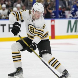 What Mason Lohrei Has Learned From Bruins’ Charlie McAvoy