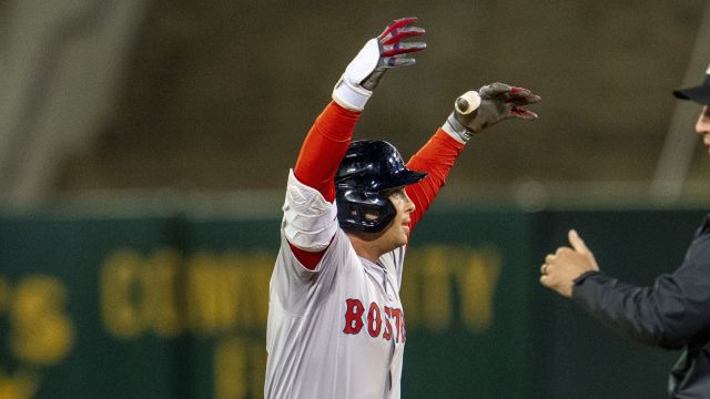 Boston Red Sox infielder Triston Casas