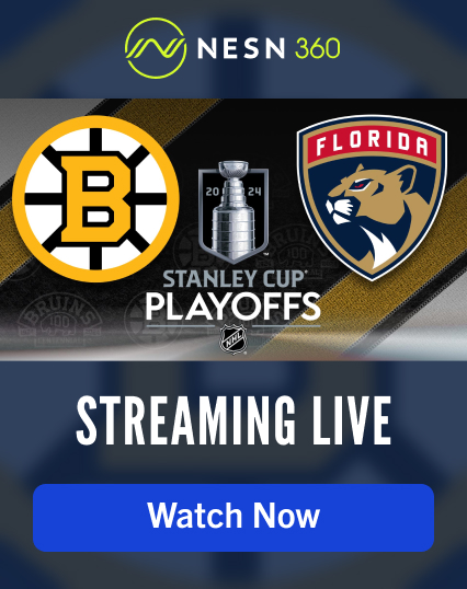 Boston Bruins at Florida Panthers Stanley Cup playoffs gameday matchup graphic