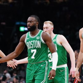 Jaylen Brown ‘Super Proud’ Of Ex-Celtics Teammate, Playoff Foe