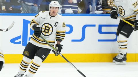 Boston Bruins left wing Brad Marchand