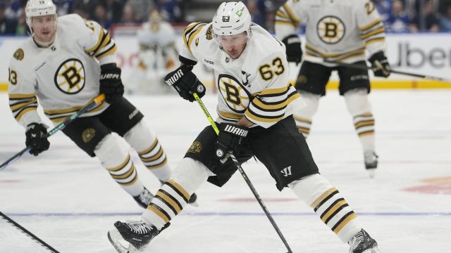 Boston Bruins left wing Brad Marchand