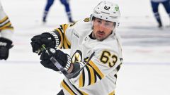 Boston Bruins left wing Brad Marchand