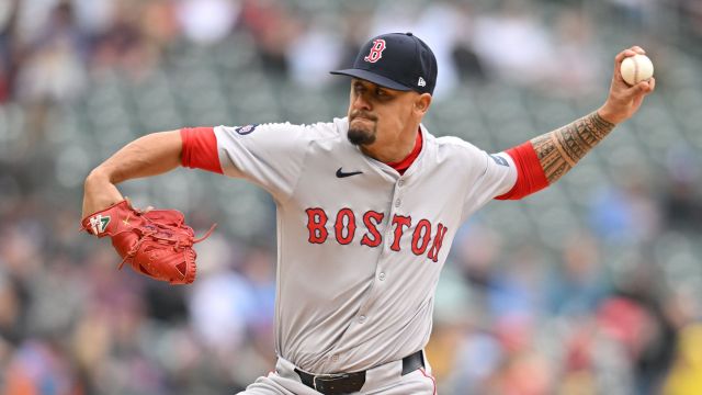 Boston Red Sox left-handed pitcher Brennan Bernardino