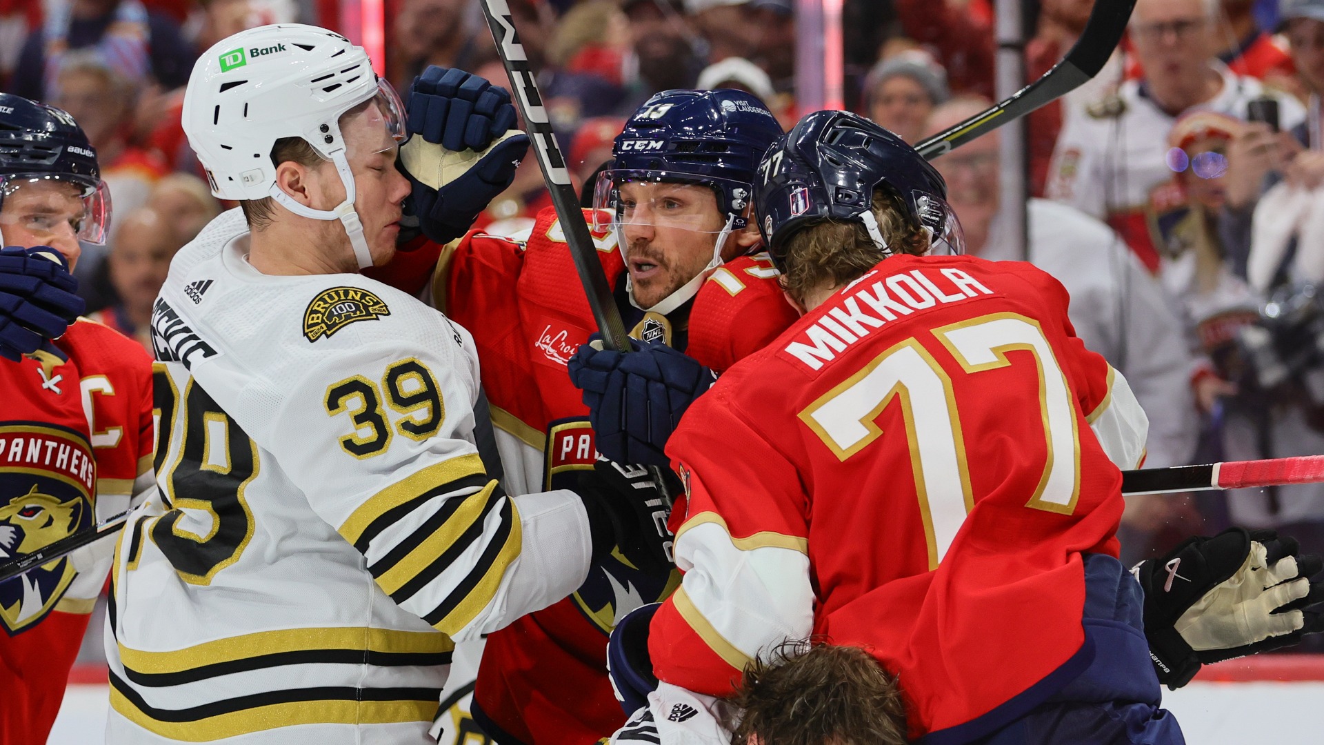 Do Bruins Anticipate Spill Over After Third-Period Melee In Game 2?