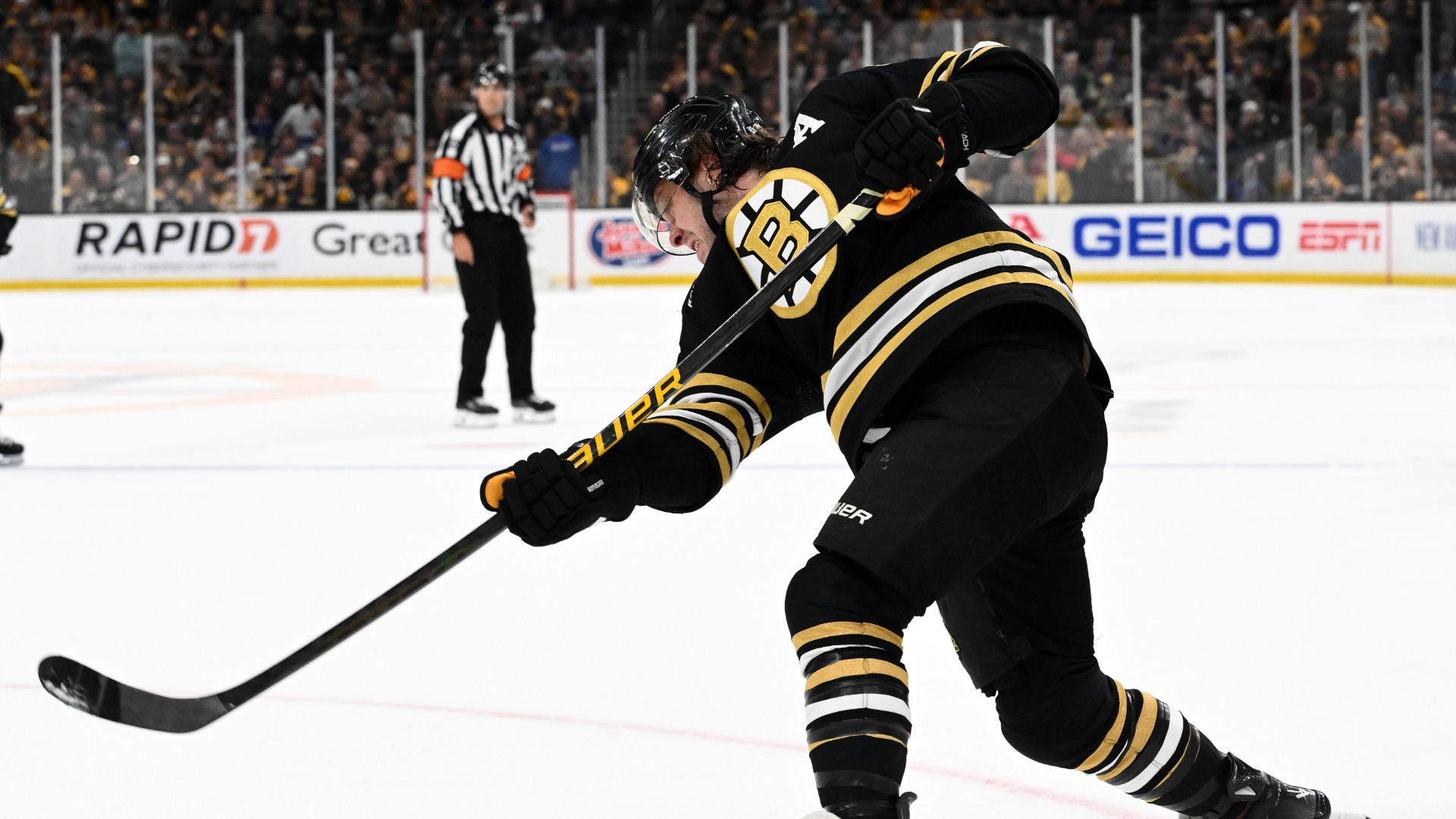 Bruins’ Jim Montgomery Notes Power-Play Tweak Before Game 2