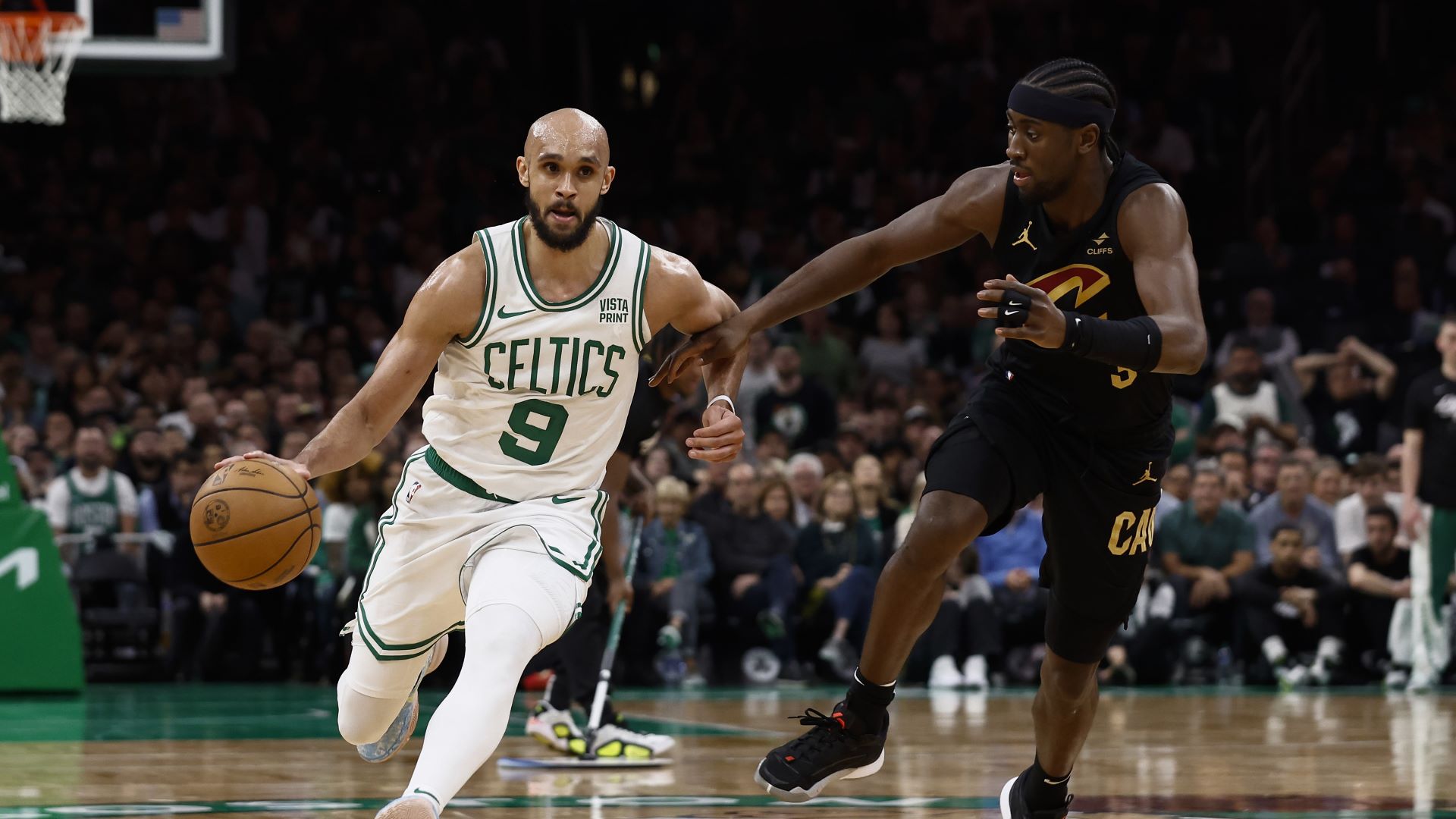 Cavaliers Star Praises Growth From Celtics’ Derrick White After Game
1
