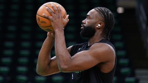 Boston Celtics guard Jaylen Brown