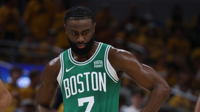 Boston Celtics guard Jaylen Brown