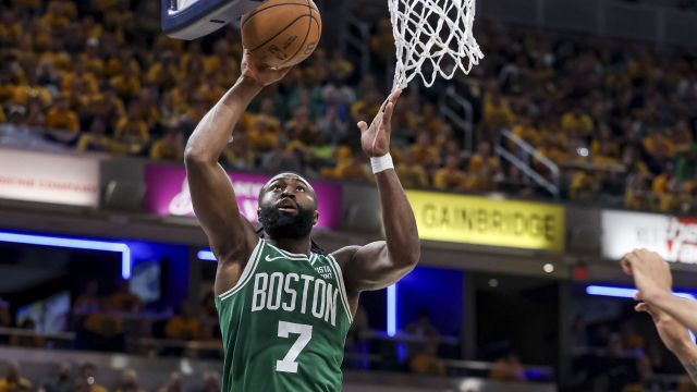 Boston Celtics guard Jaylen Brown