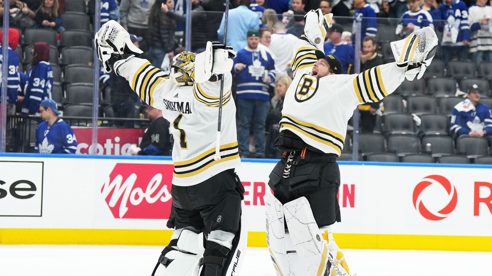 How Should Bruins Use Goalies In Second Round Vs. Panthers?