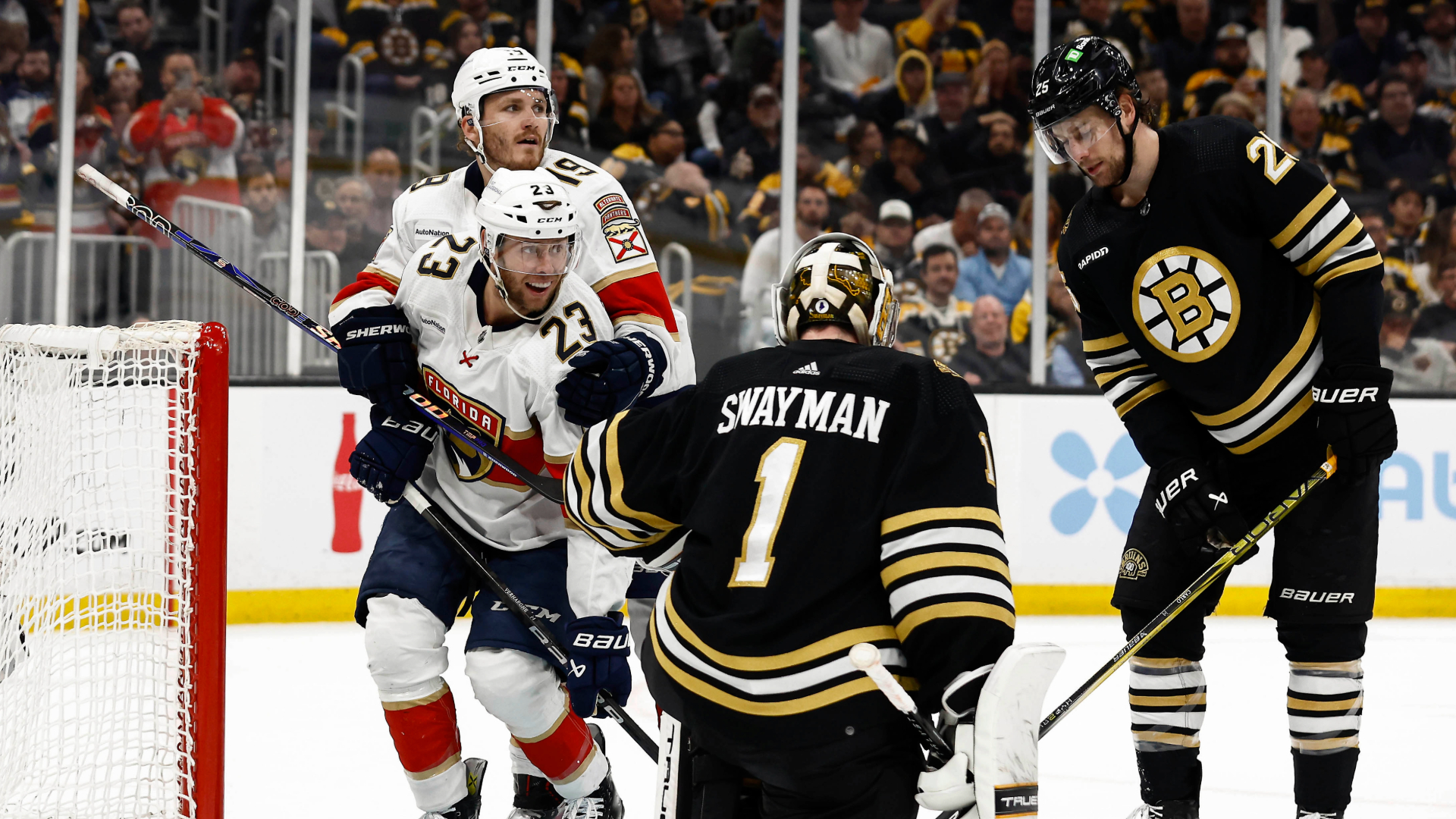 Bruins’ Jeremy Swayman Wants Piece Of Matthew Tkachuk In Game 4