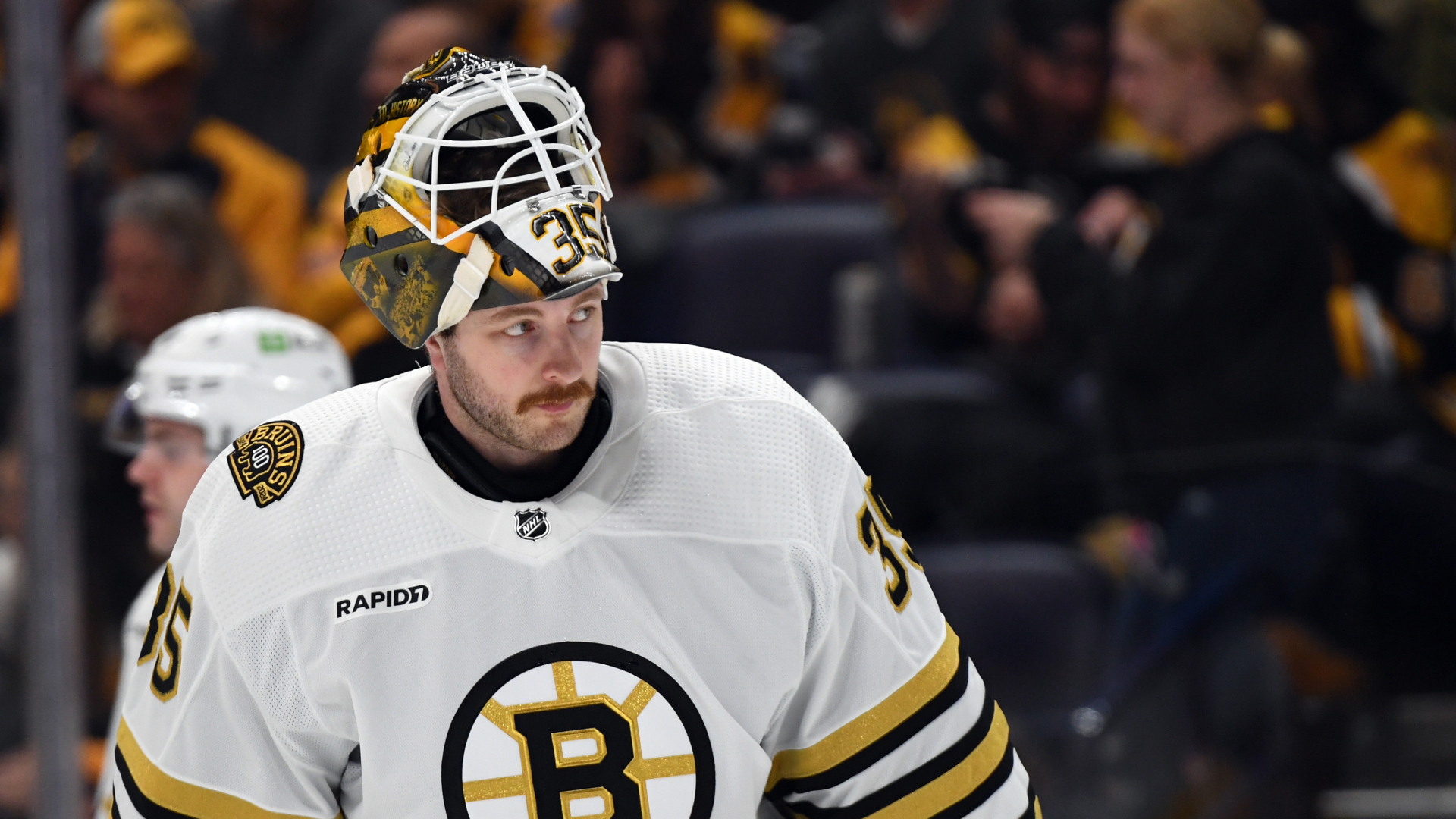 How Linus Ullmark Felt About Bruins Goalie Situation In Playoffs