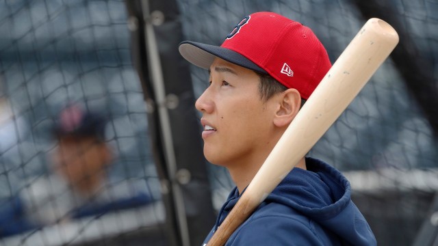 Boston Red Sox designated hitter Masataka Yoshida