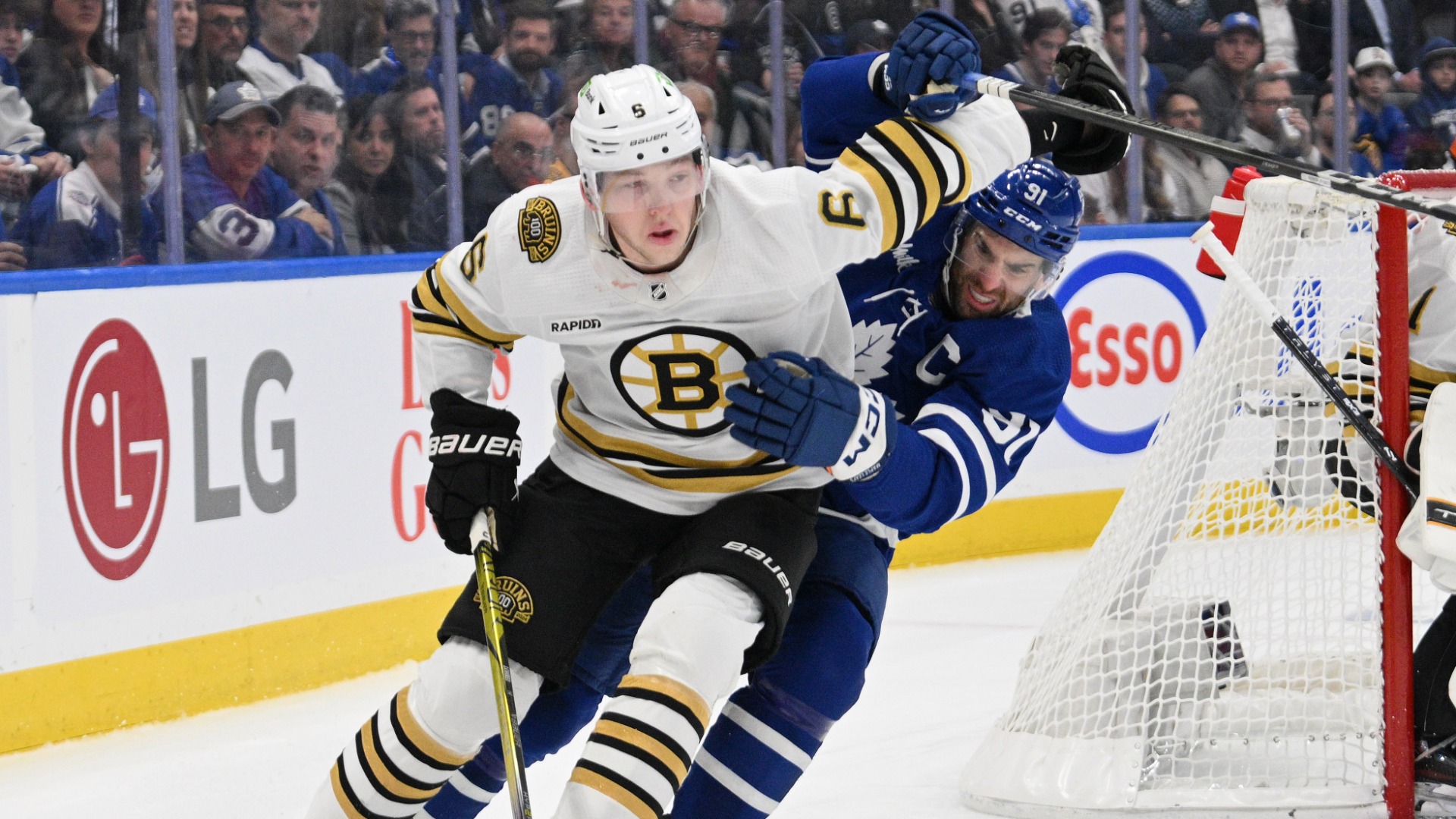 What Mason Lohrei Has Learned From Bruins’ Charlie McAvoy