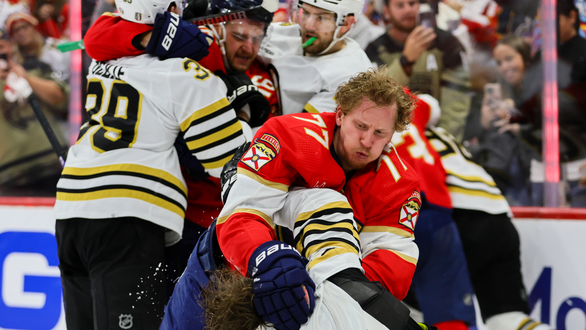 Bruins Sent Panthers Message With Haymaker-Tossing Ending To Game 2