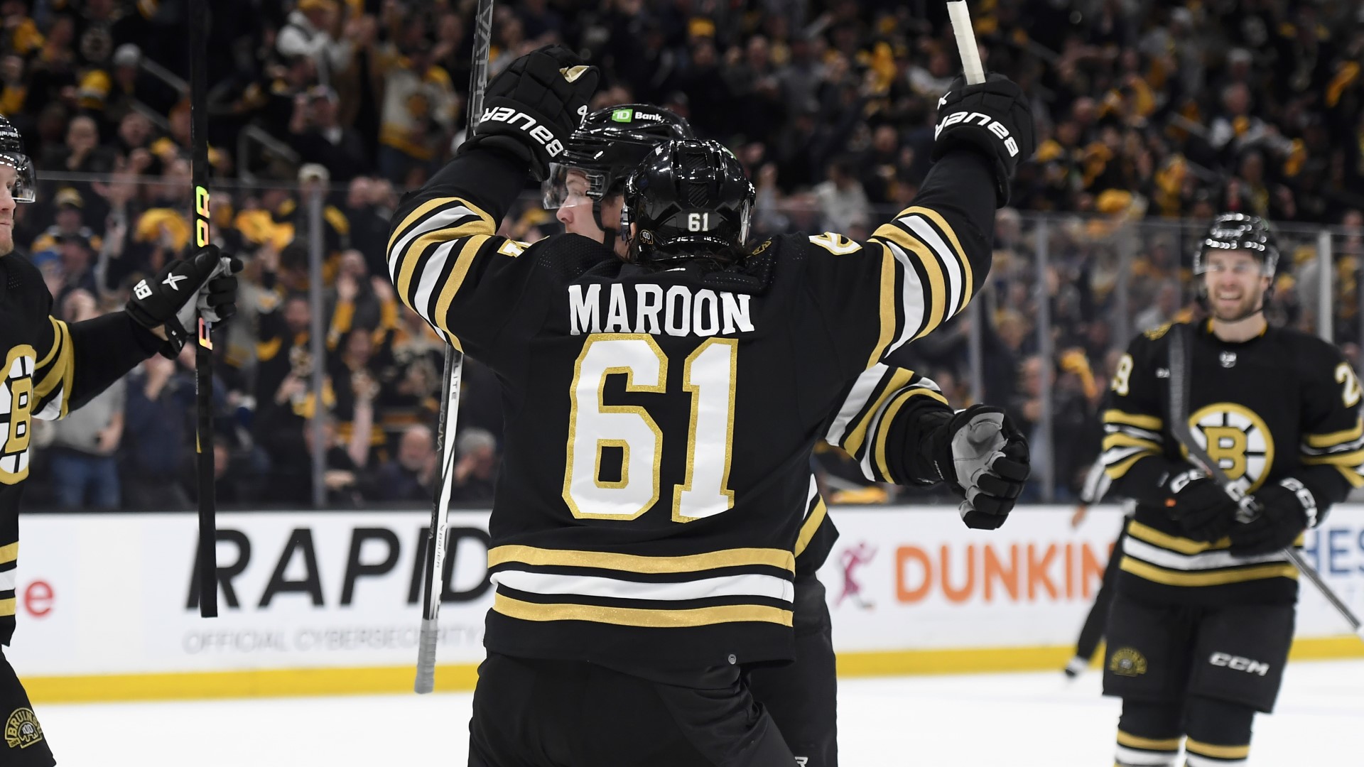 Bruins’ Pat Maroon Jokingly Responds To Game 6 Brad Marchand
Question