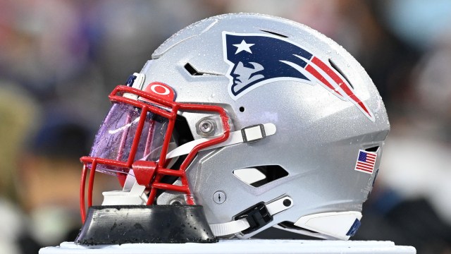 New England Patriots helmet