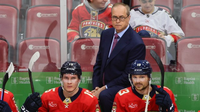 Florida Panthers head coach Paul Maurice