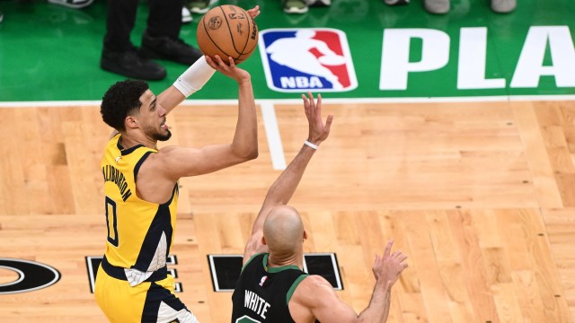 Indiana Pacers guard Tyrese Haliburton