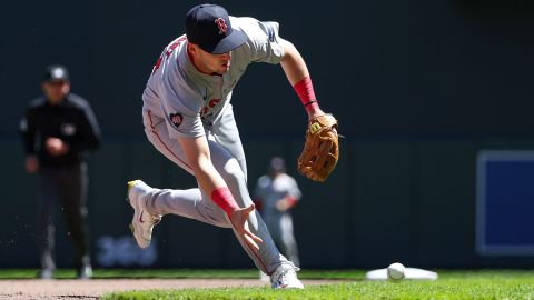 Boston Red Sox infielder Zack Short
