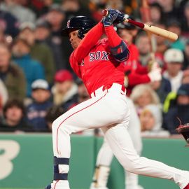 Boston Red Sox infielder/outfielder Ceddanne Rafaela