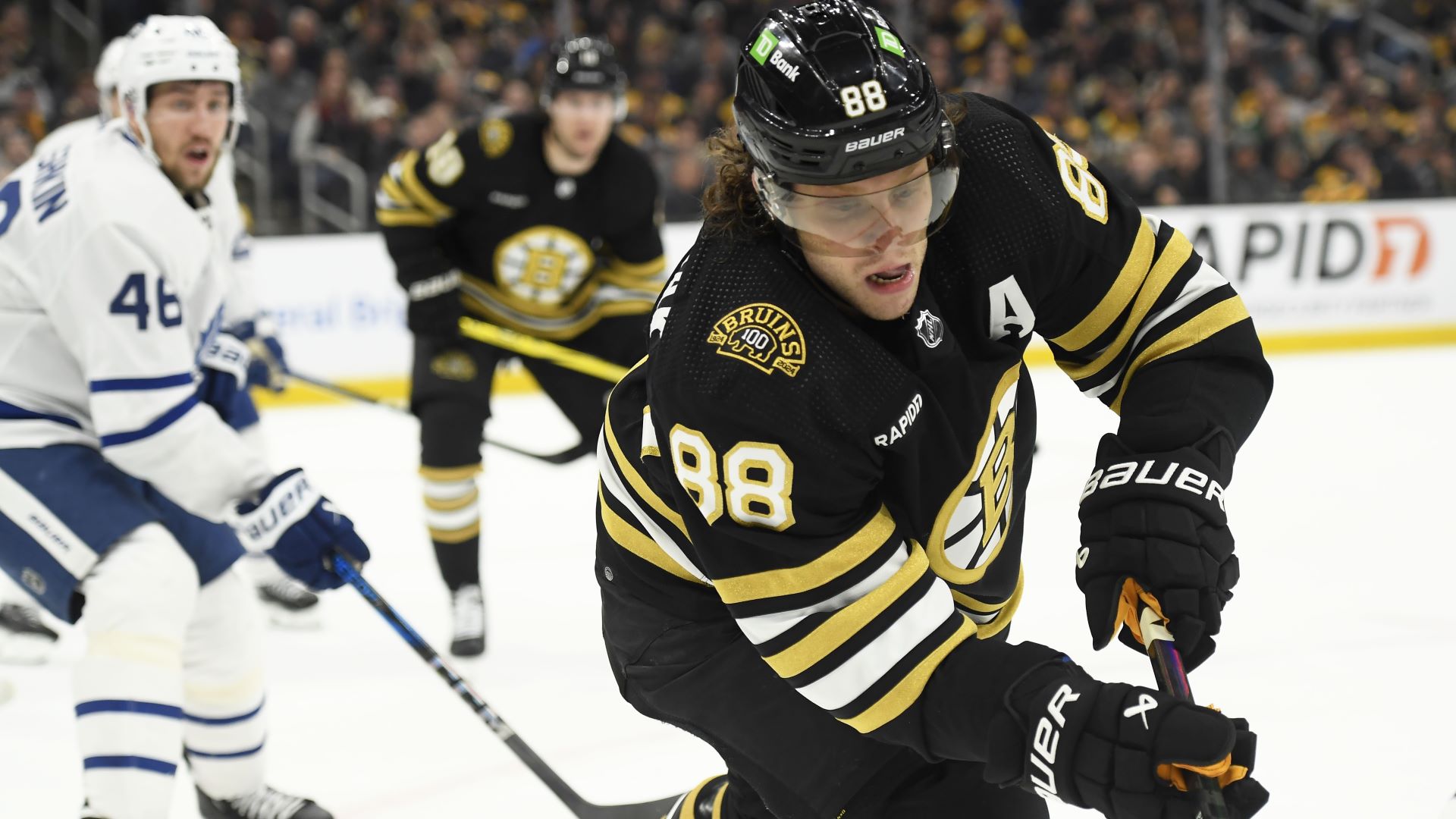 Bruins’ David Pastrnak Scores OT Goal To Vanquish Maple Leafs In
Game 7