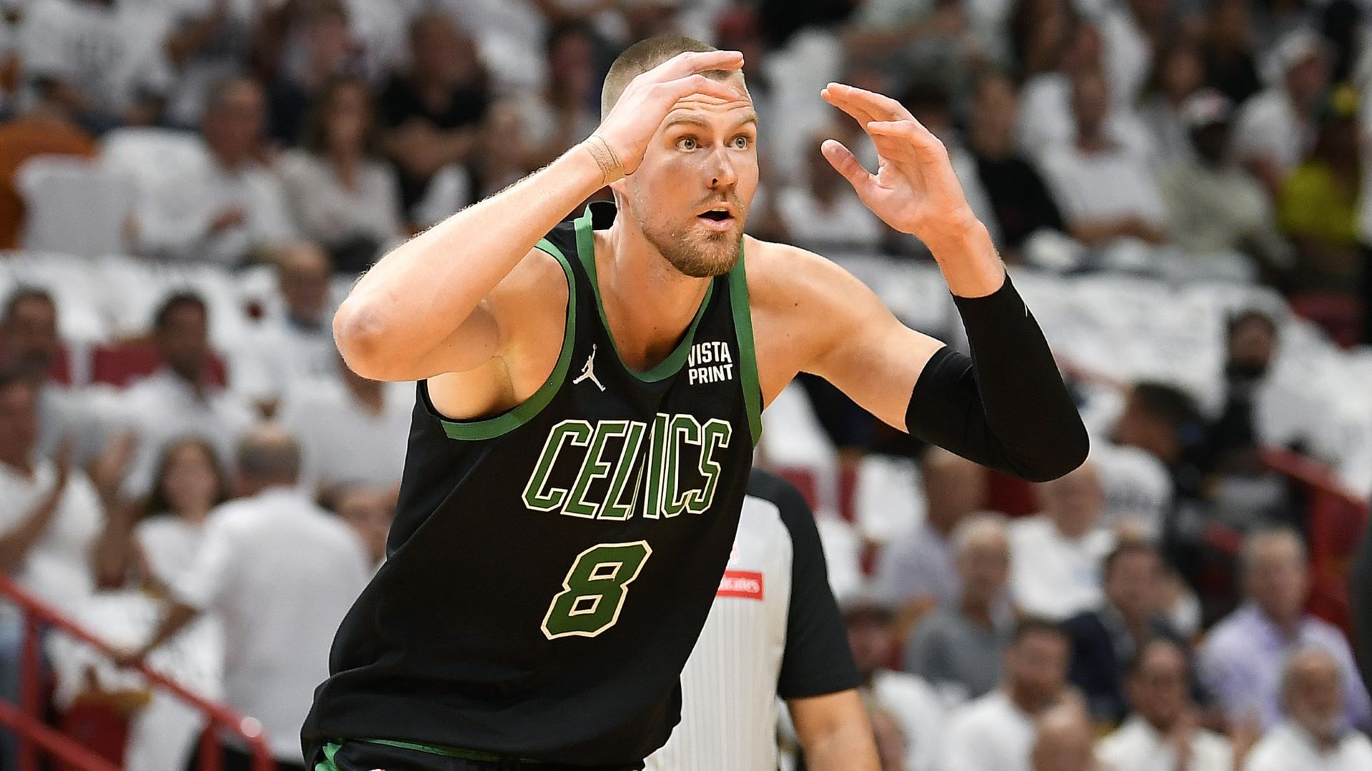 Celtics’ Kristaps Porzingis Updates Injury Before Second Round
