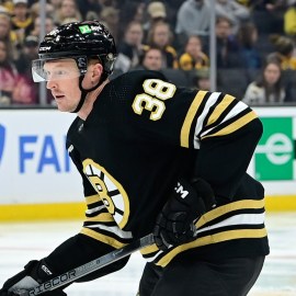 Boston Bruins forward Patrick Brown