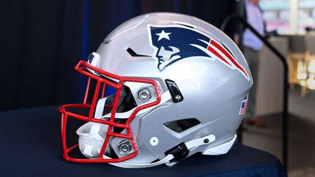 New England Patriots helmet