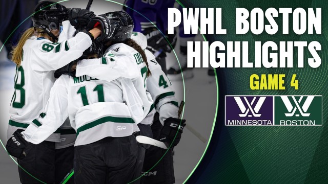 PWHL Finals Game 4 Highlights between PWHL Boston and PWHL Minnesota