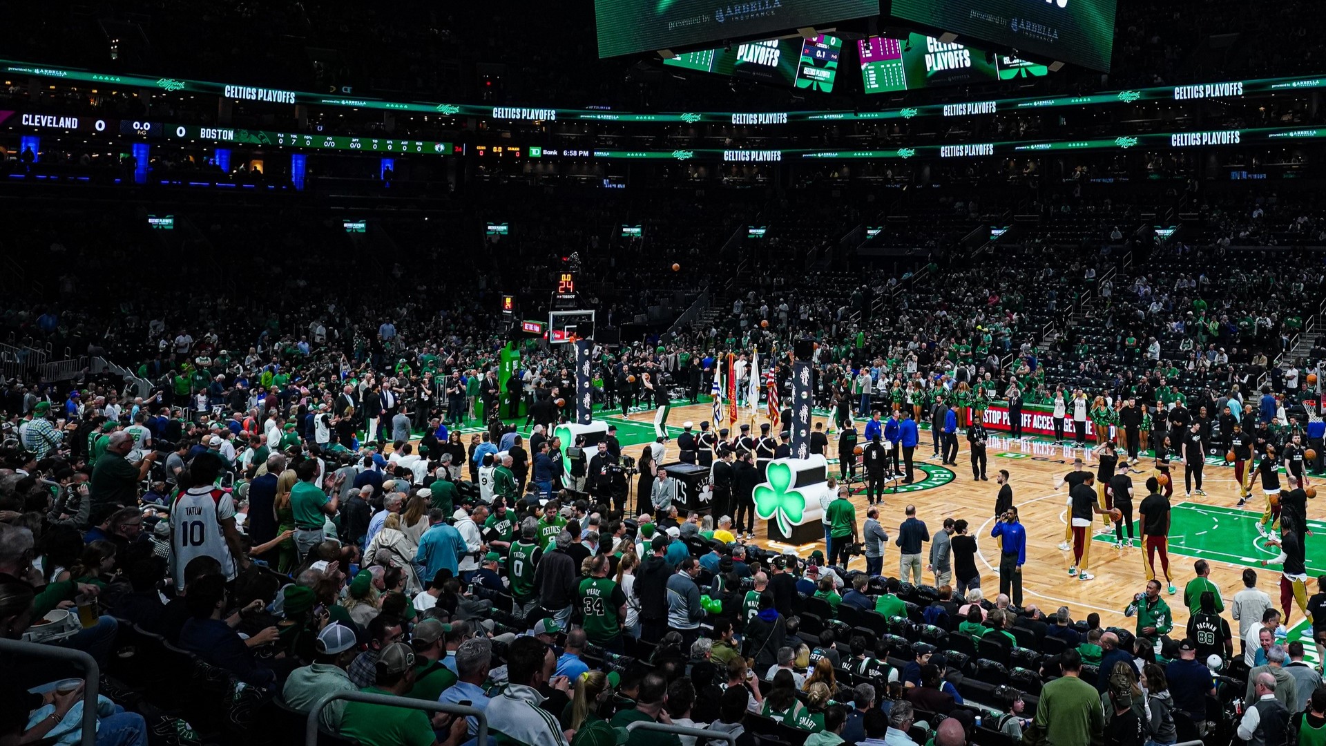 Celtics Fans Send Aggressive Message To Potential Opponent