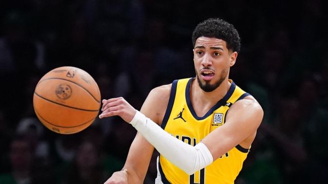 Indiana Pacers guard Tyrese Haliburton