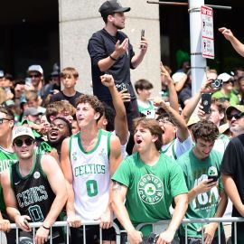 Boston Celtics fans
