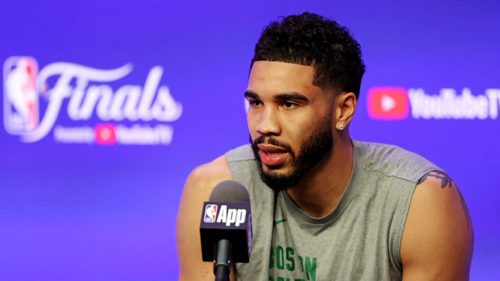 Jayson Tatum Remains 'Positive' Through Criticism Before NBA Finals