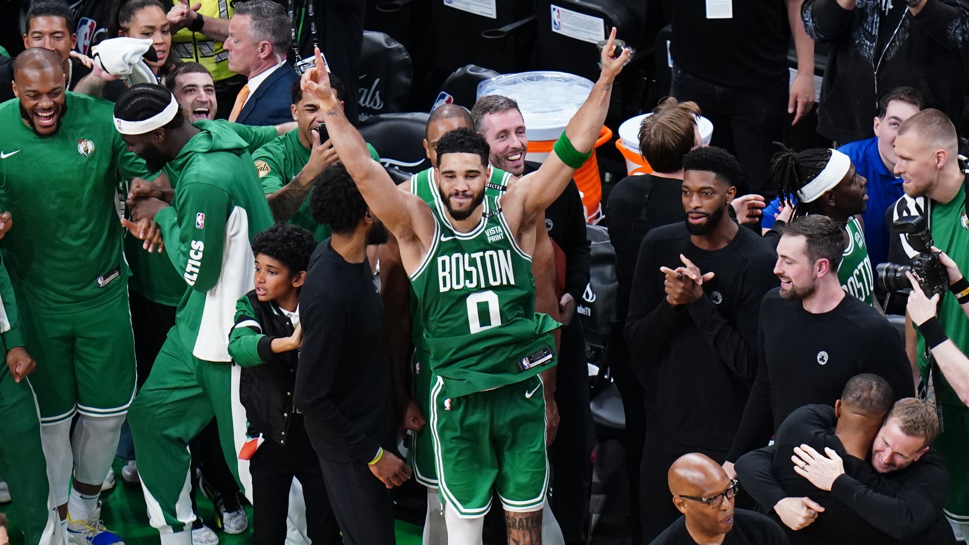 Jayson Tatum Lost For Words Following Celtics' Championship