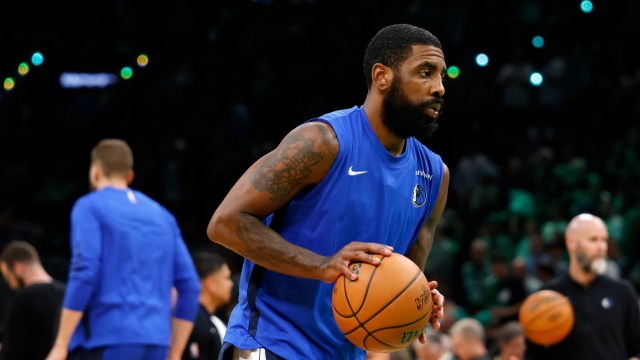 Dallas Mavericks guard Kyrie Irving