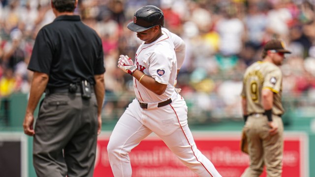 Boston Red Sox third baseman Rafael Devers