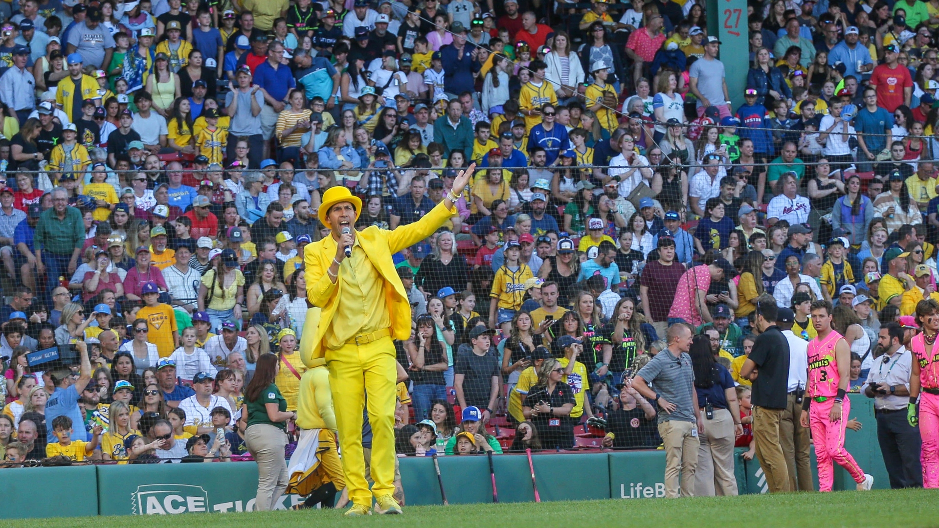 Get Inside Look At Savannah Bananas Event At Fenway Park