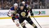 Boston Bruins defenseman Charlie McAvoy, Edmonton Oilers forwrad Connor McDavid