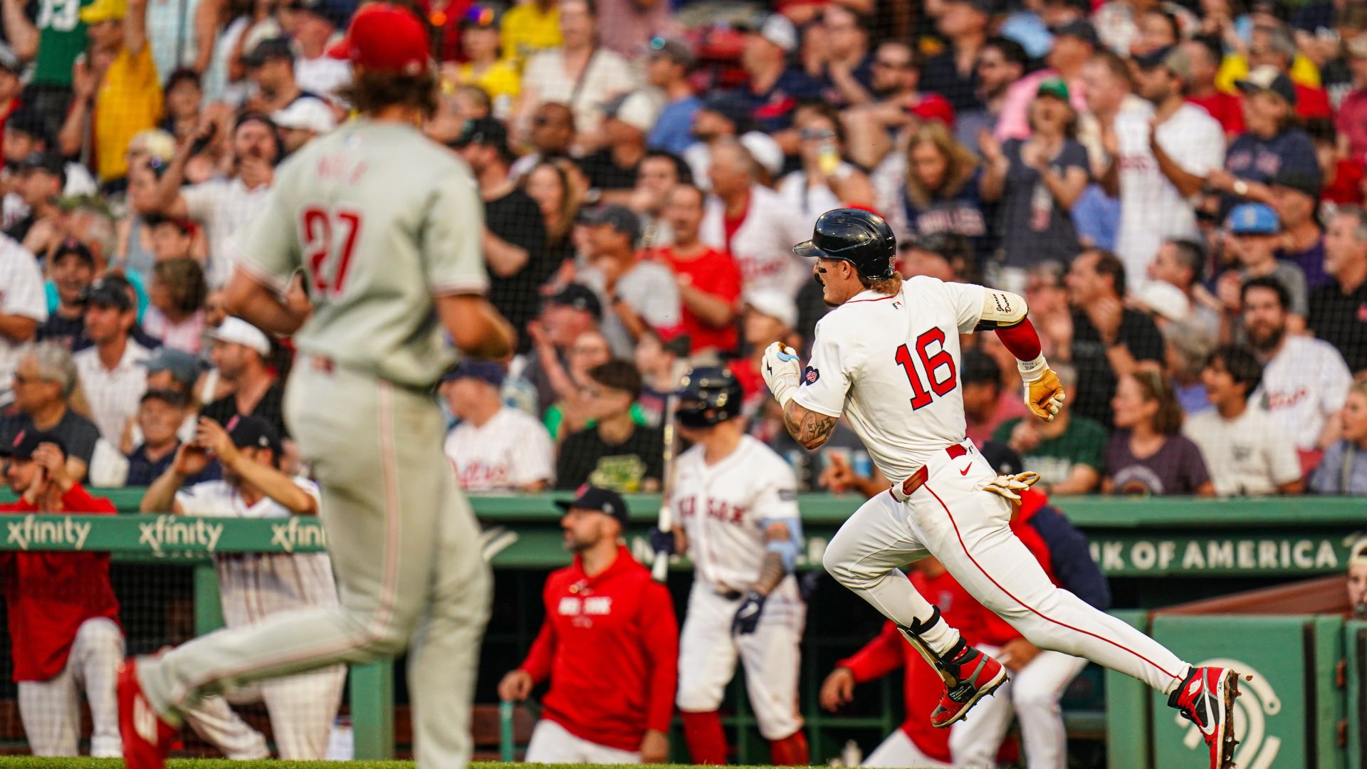 Red Sox Wrap: Bats Spoil Pitching Matchup As Boston Wins Series