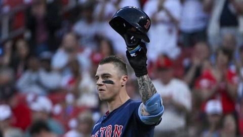 Boston Red Sox outfielder Tyler O
